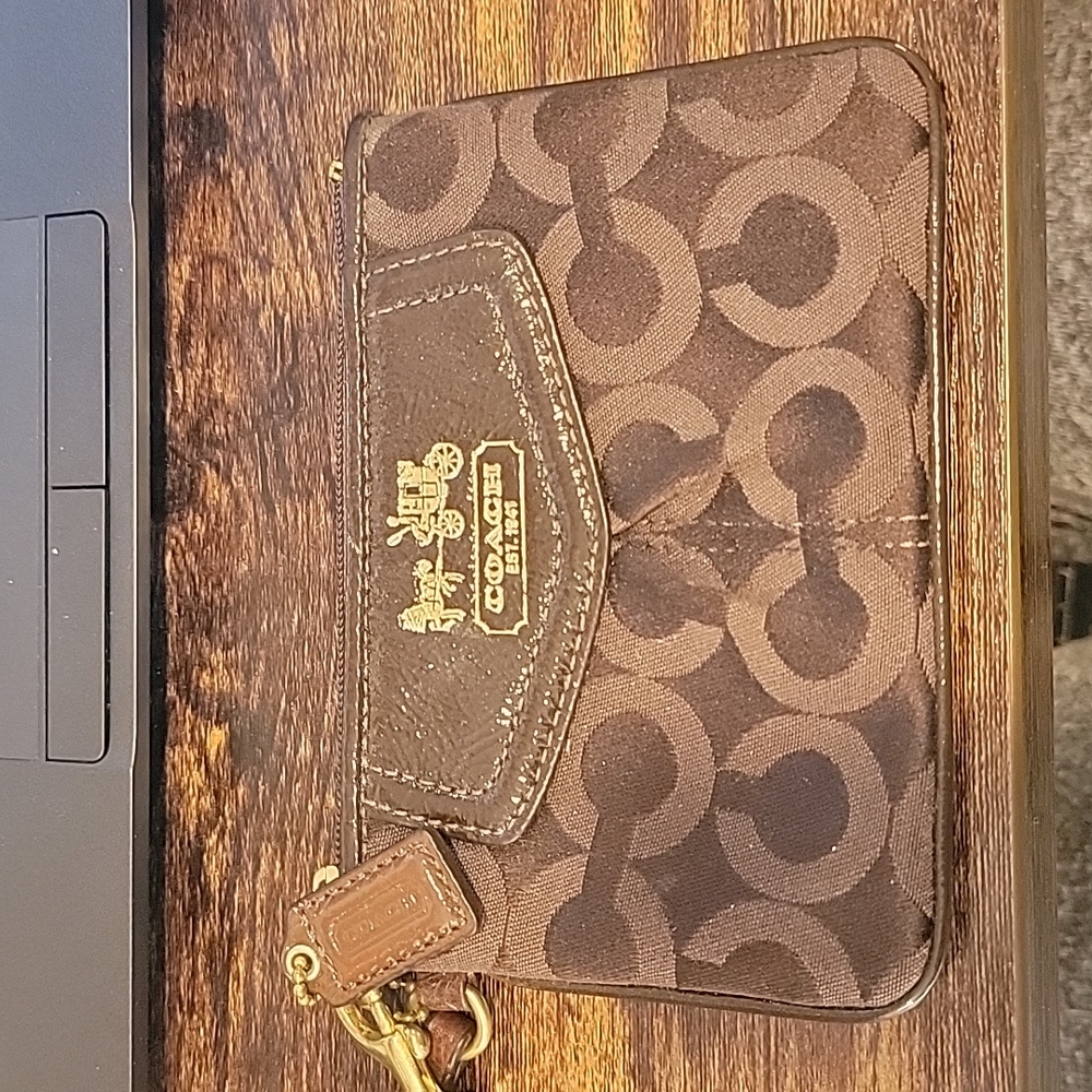 Coach wristlet